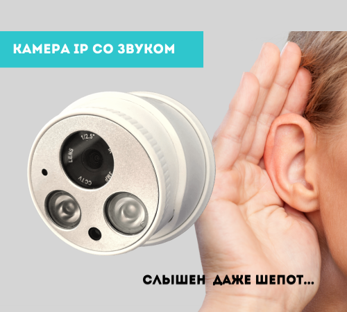 Камера IP KV-IP 2036 D3 MIC POE