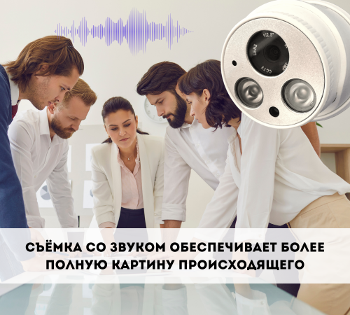 Камера IP KV-IP 2036 D3 MIC POE